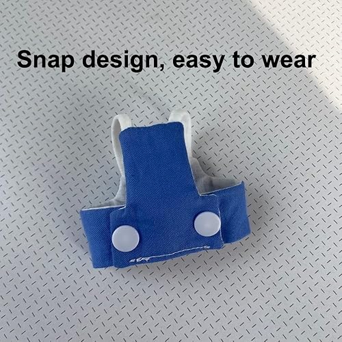 Miniatura 8 de Chaleco de arnés de vuelo de pájaro, traje de vuelo de loro con correa, ropa de vuelo de pájaro con cuerda y asa para actividades al aire libre