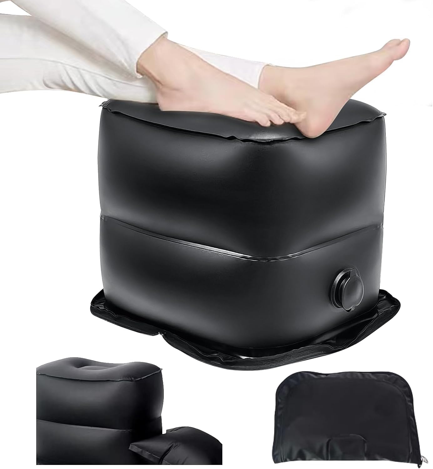 Amazon.co.jp: KIYORA フットレスト 飛行機 子供 空気 足置き エアー