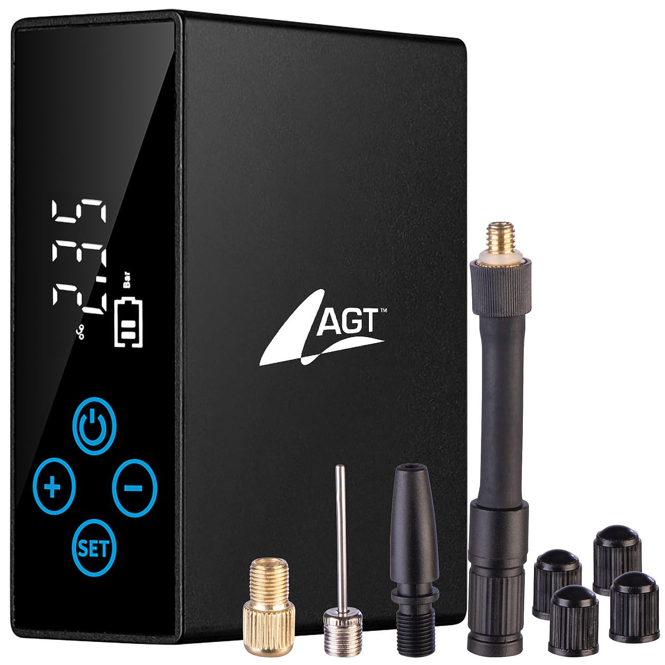 Mini pompe à air rechargeable ALP-160 avec écran LED [AGT]