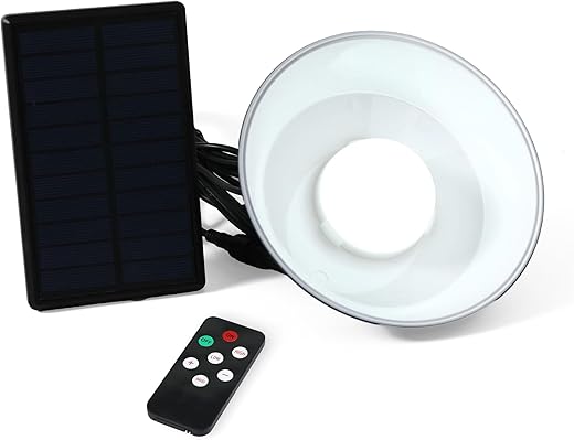 DYLECT® Eco Solar Pendant Hanging Light for Balcony, Outdoor Home, Terrace Garden, Pergola, Patio, Corridor Shed, Barn, Gazeebo | Long 10Hr Runtime...