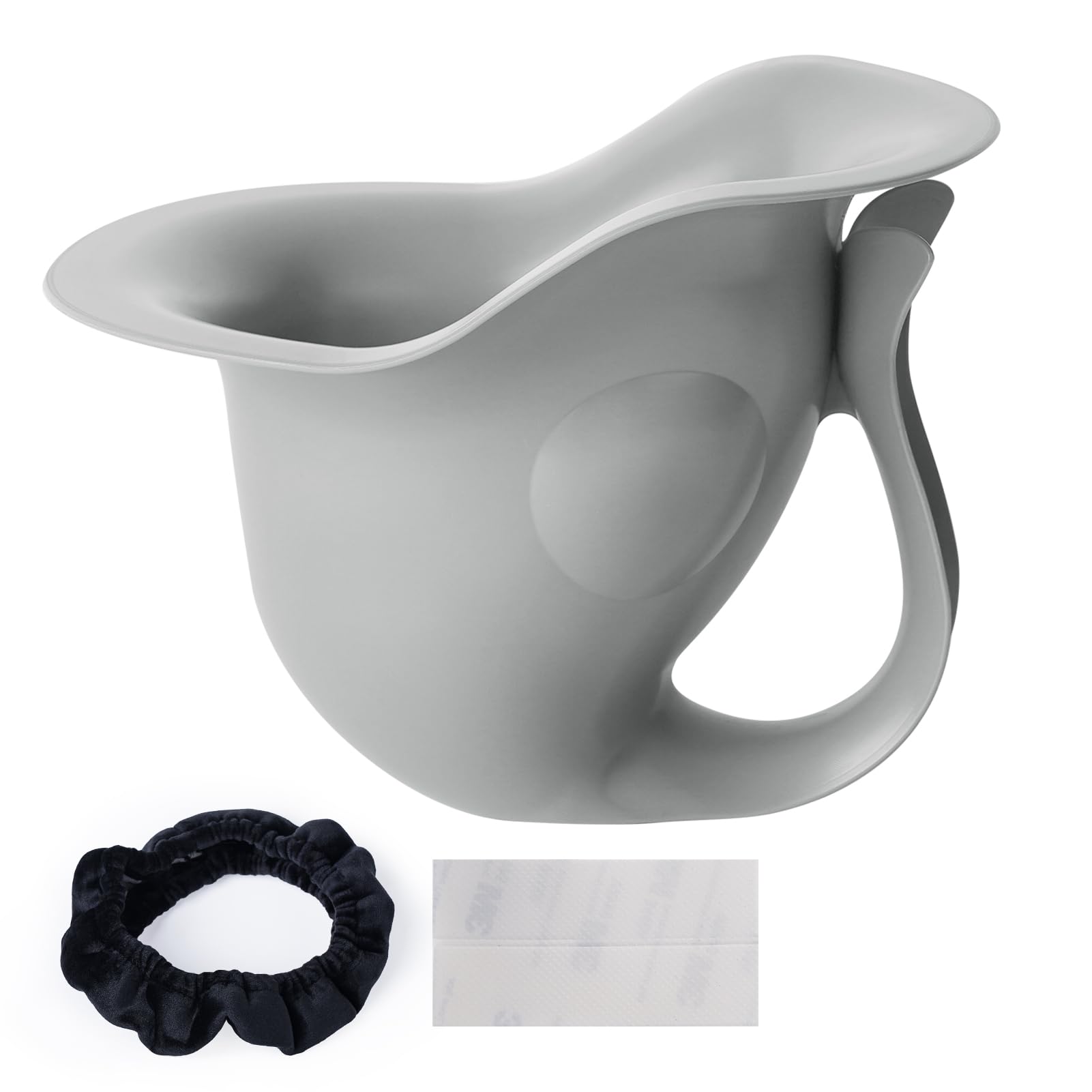 Ihaapsi Newborn Baby Potty- The Diaper-Free Solution for Indoor & Outdoor Elimination Communication; Cute Fish Design (Grey)