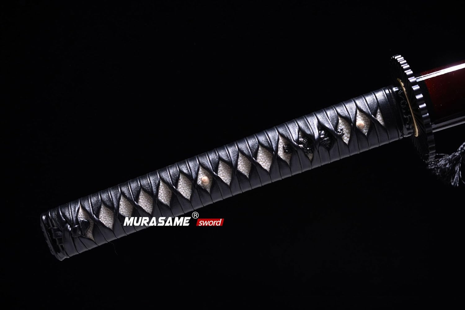 MURASAME Katana Sword 41" T10 Steel Real Hamon Razor Sharp Full Tang Handmade - Image 4
