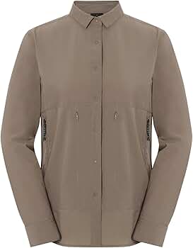 ●美品●アクシーズクイン　ボタンシャツ XL Amazon | [アクシーズクイン] Women's LS Ventilation Shirt S