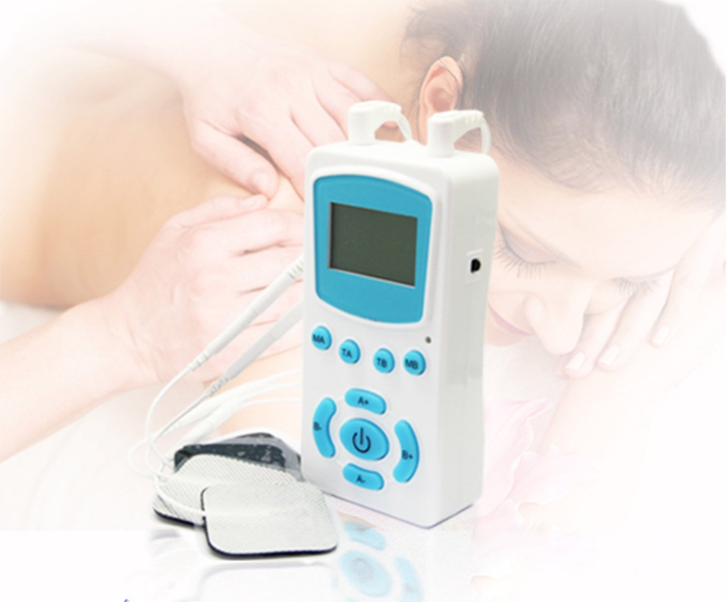 Elettrostimolatore muscolare e nervoso Digitale a 2 canali - Professionale Multifunzione