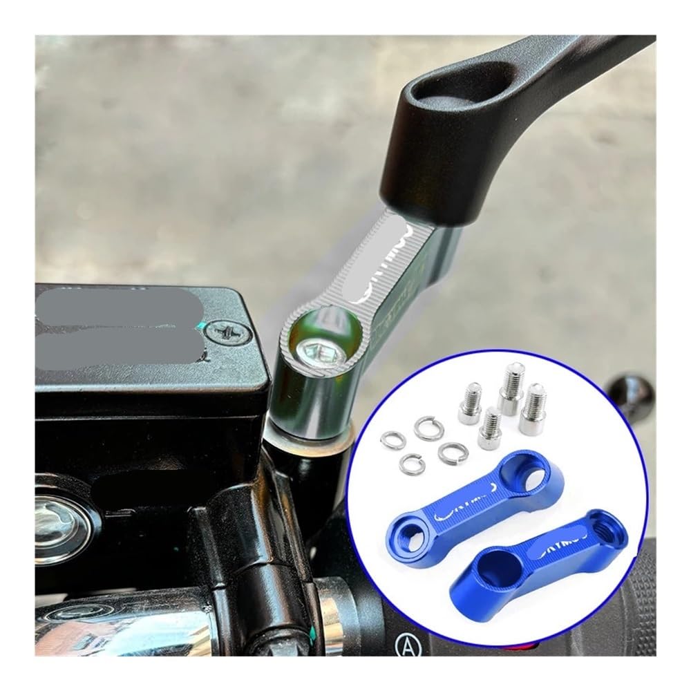Per CV3 Per DTX360 Per AK550 Specchietto Retrovisore Estendi Specchietti Moto Staffa Di Estensione Estensione Specchio(BLACK)
