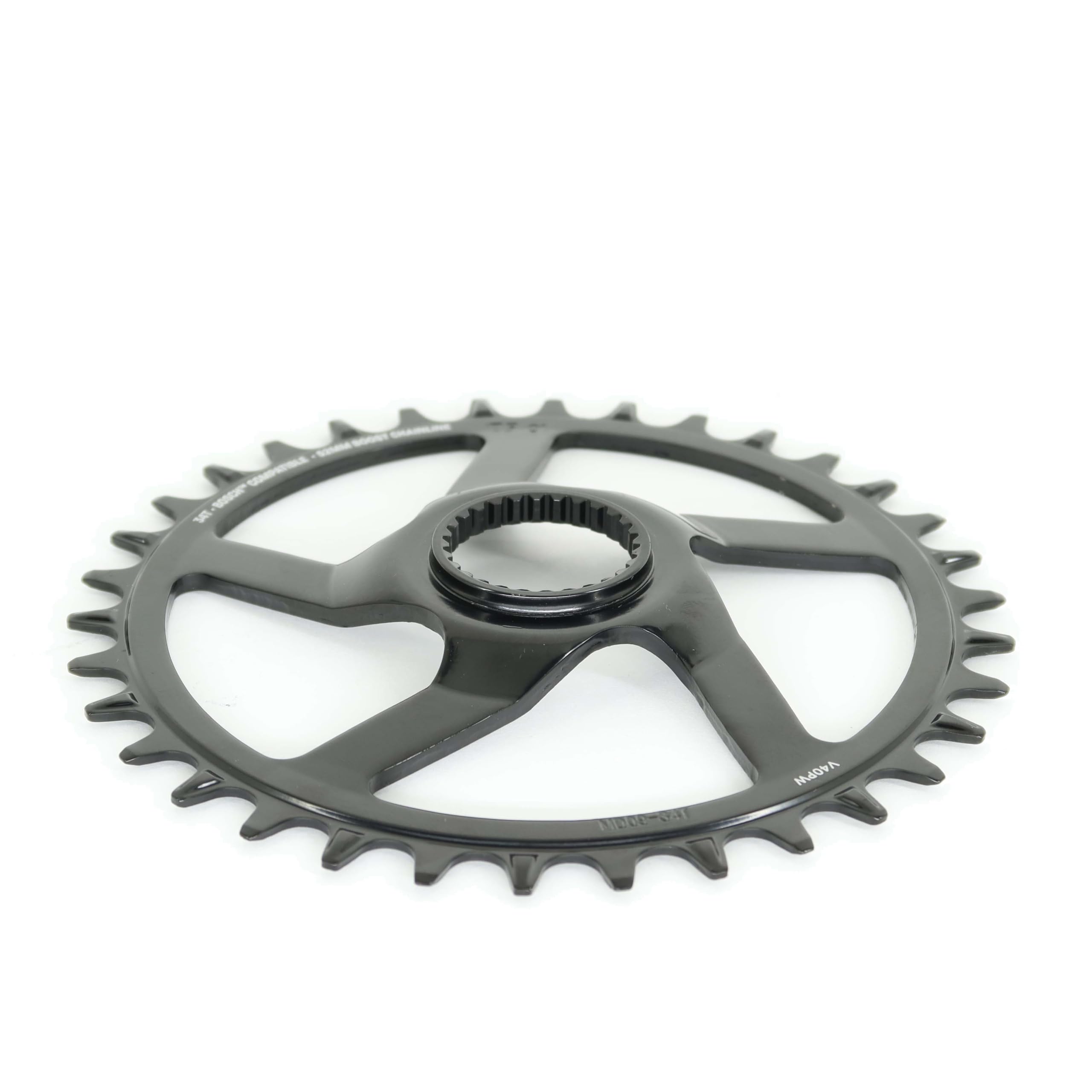 e*spec Direct Mount Kettenblatt – Stahl – 36 Zähne – Bosch CX Gen4 – Schwarz