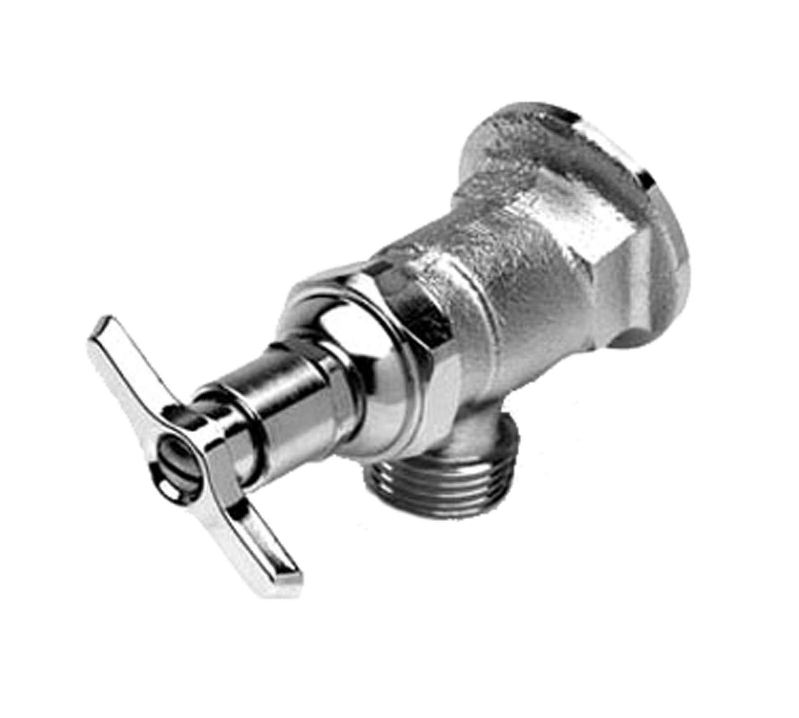 Robinet de seuil T&S Brass B-0731-POL avec filetage de tuyau de 1,9 cm NPT