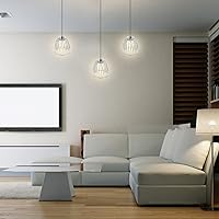 Vista 5 de Pantallas de lámpara, pantalla de jaula de metal, jaula de lámpara vintage, jaula de alambre de metal industrial vintage, jaula de alambre de metal