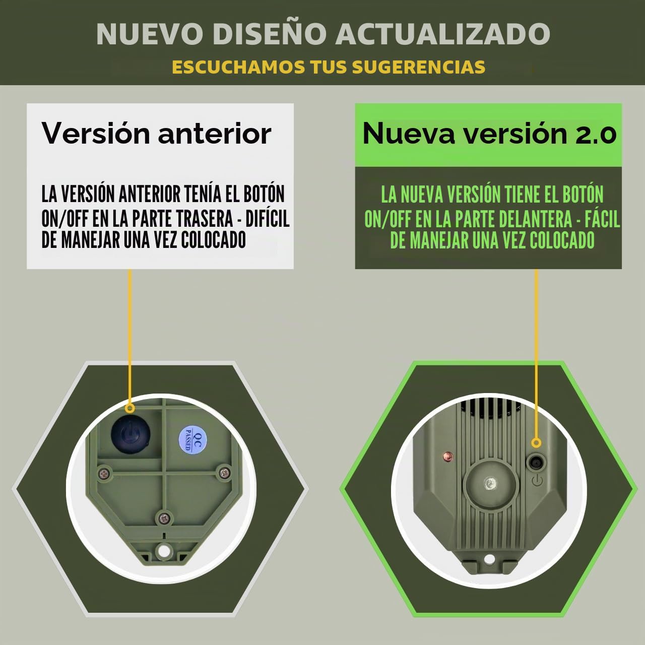 Alarma perimetral con cable Tactiko 2.0, 129 dB recargable – Alambre de Kevlar de 24.4m, solar/USB, resistente a la intemperie, disuasorio de osos para acampada, propiedad, seguridad del hogar (1