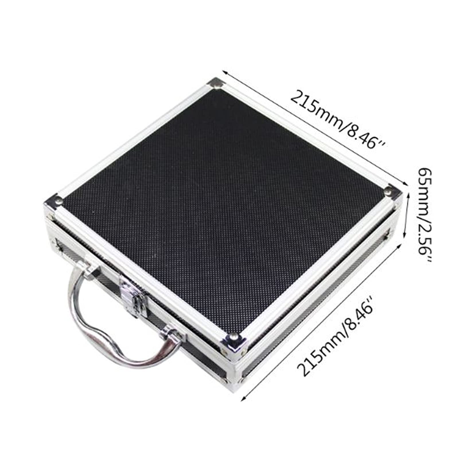 Cassetta Portautensili/Cassetta Attrezzi Cassetta portautensili in lega di alluminio Cassa da trasporto portatile con manico in metallo toolbox toolbox con spugna for uso domestico all'organizzatore h