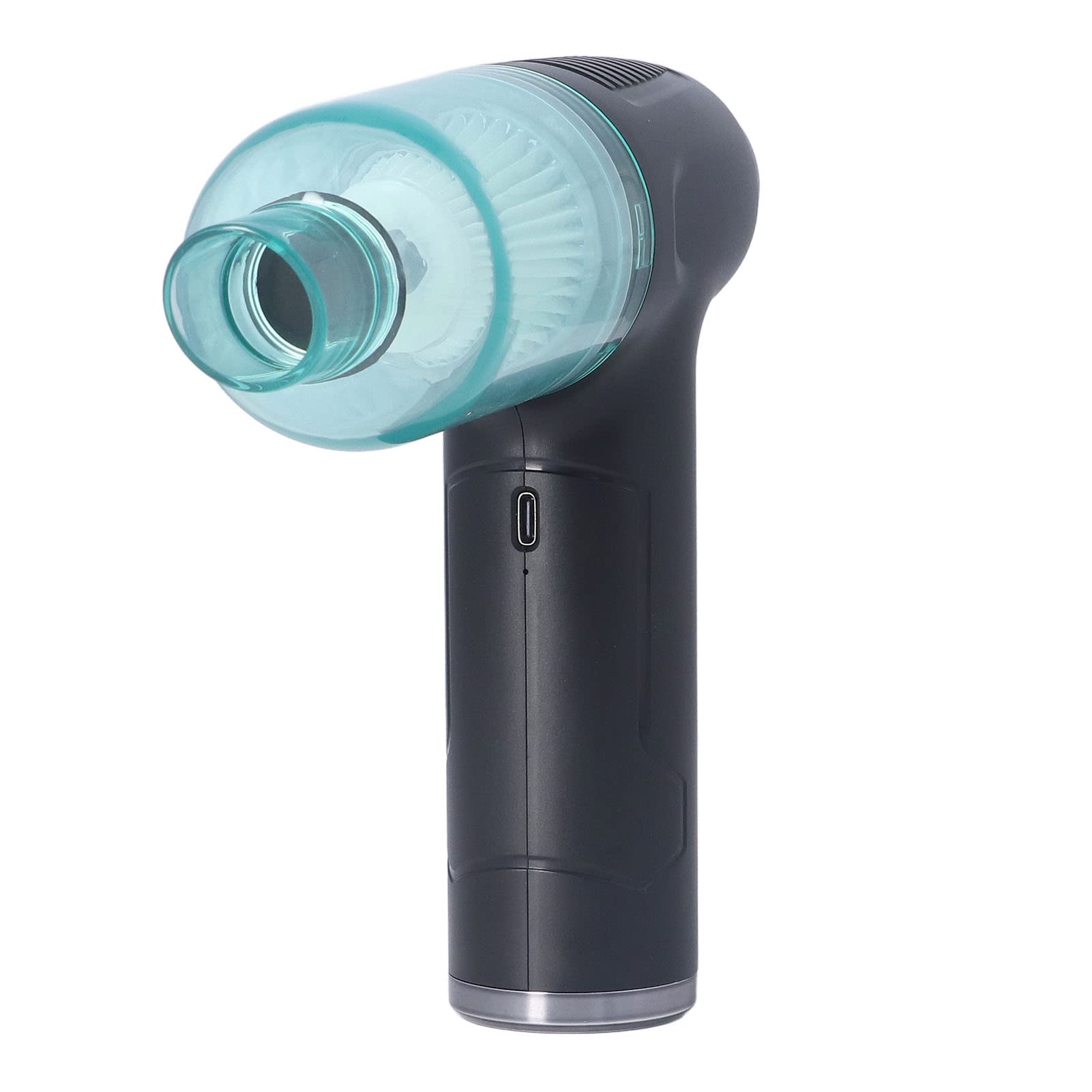 YWBL-WH Kabelloser Luftstaubsauger, Wiederaufladbarer ABS-USB-Staubsauger mit Elektrischem Gebläse, 120 W, 2 Geschwindigkeiten, 29.000 Bis 49.000 U/min, 6.000 MAh, für die Reinigung von Tastaturen,