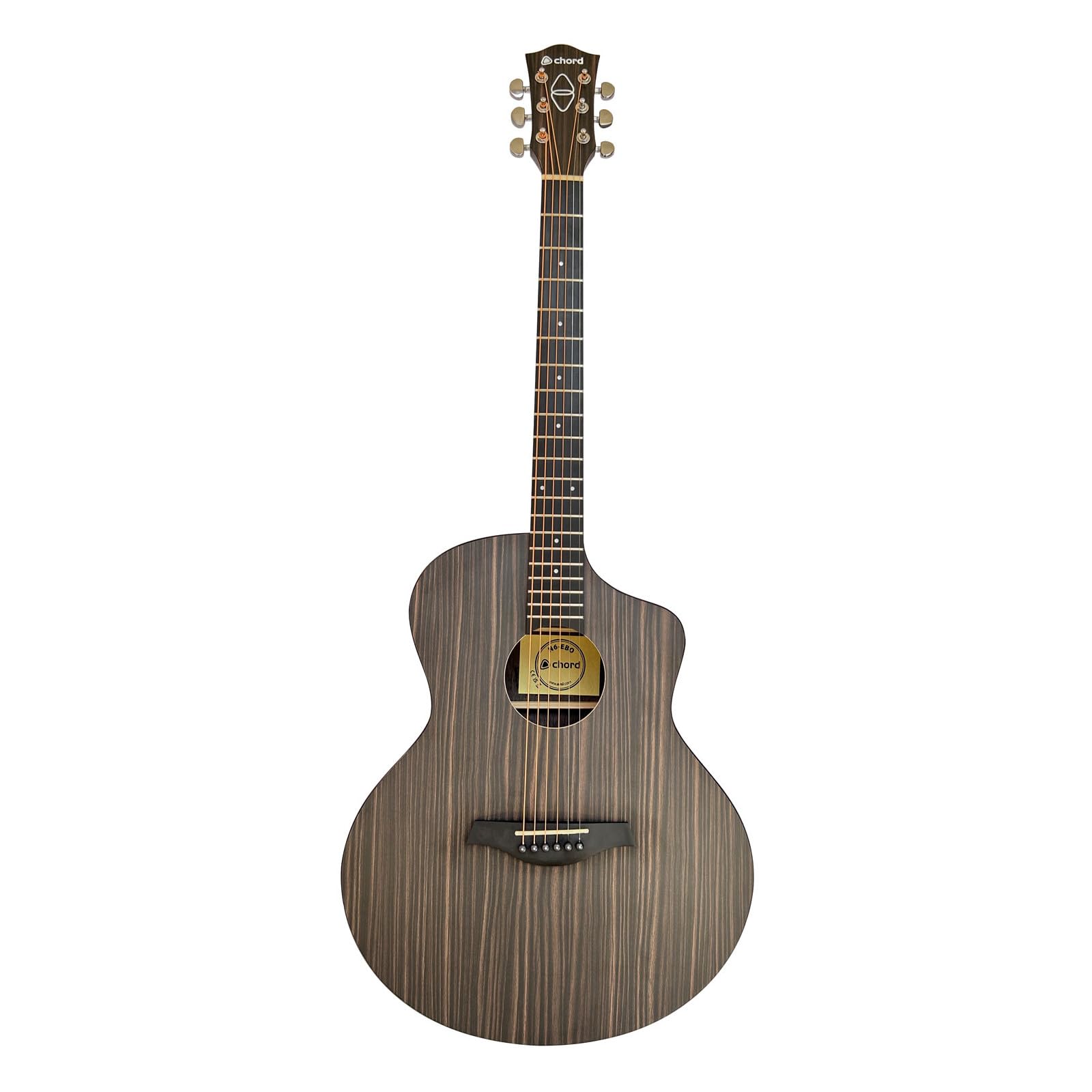Chord Nomad Series Electro-Acoustic Guitars Ebony