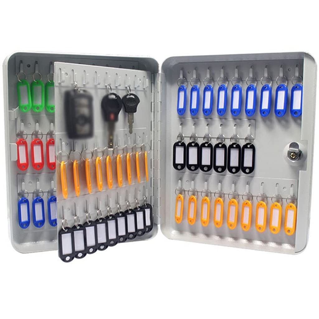 Kfgisd A Key Lock Reasonable Partition Steel Key Lock Box, Comes With 2 Keys ，Key Box