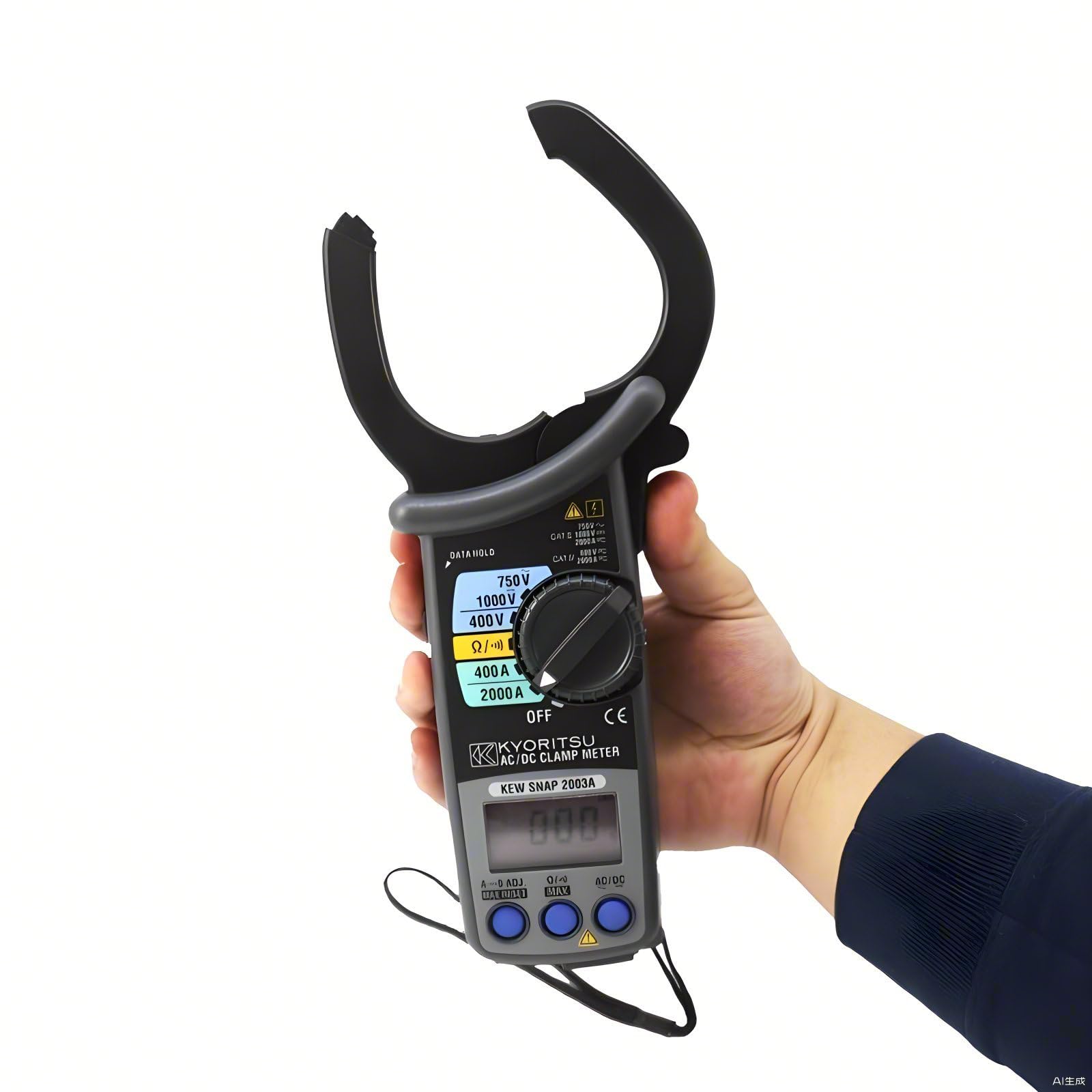 Japan Quality Kyoritsu Kew 2003a Digital Clamp Meter 2000a Ac