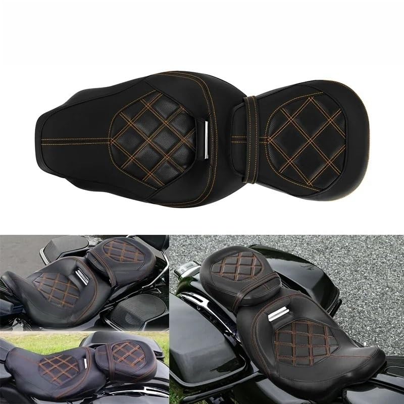 Asiento para Touring Road King delantero trasero para Electra Glide 5