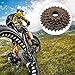 Cycle Cassette,6 Speed 14T to 28T Freewheel Cassette Sprocket Replacement Accessory for Mountain Bikes