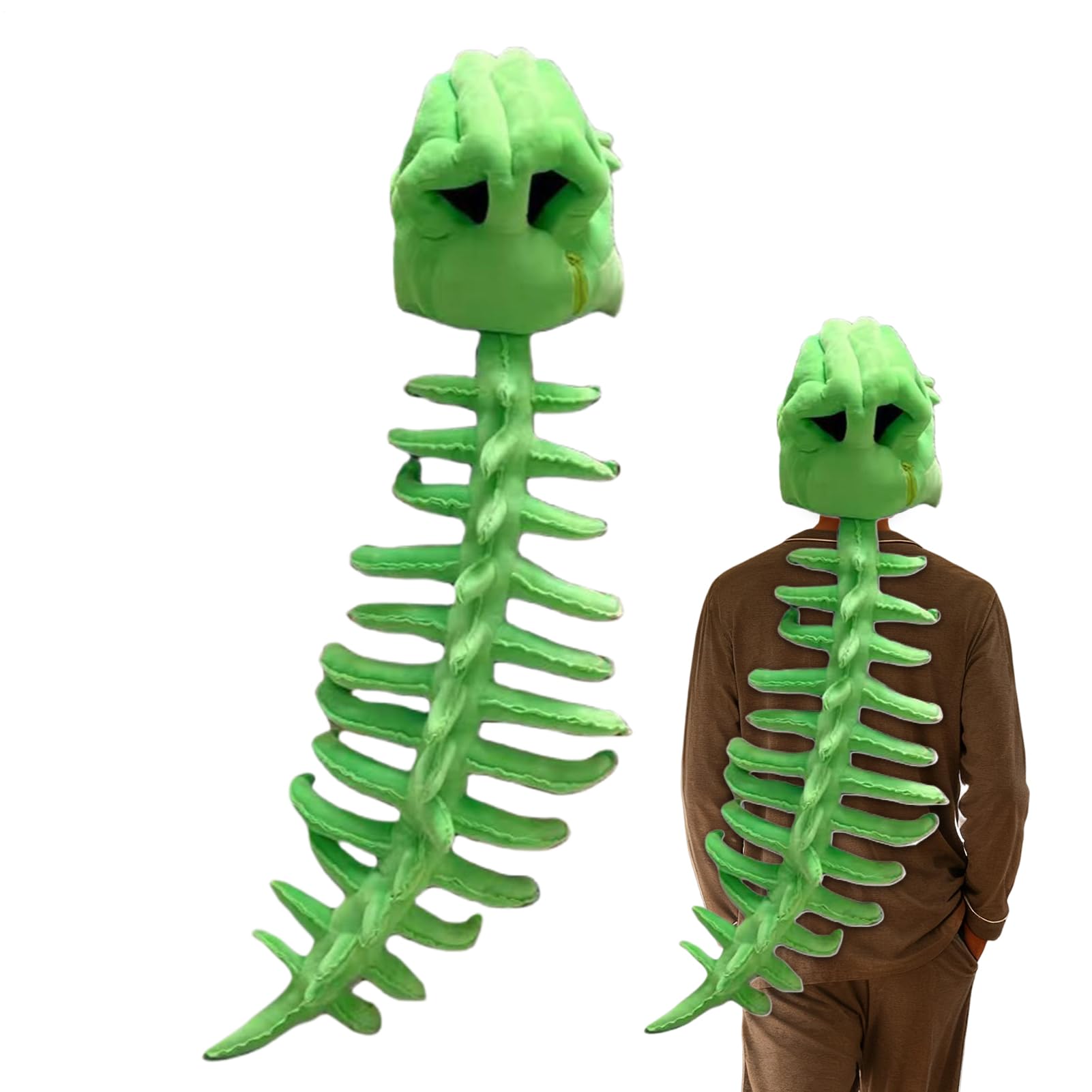 Generisch Kostium szkieletu dinozaura | stroje do odgrywania ról z dźwiękiem, kostium na Halloween, na występy sceniczne, imprezy tematyczne, komiks, konwencje, straszny dom, kręcenie filmowe, teatr