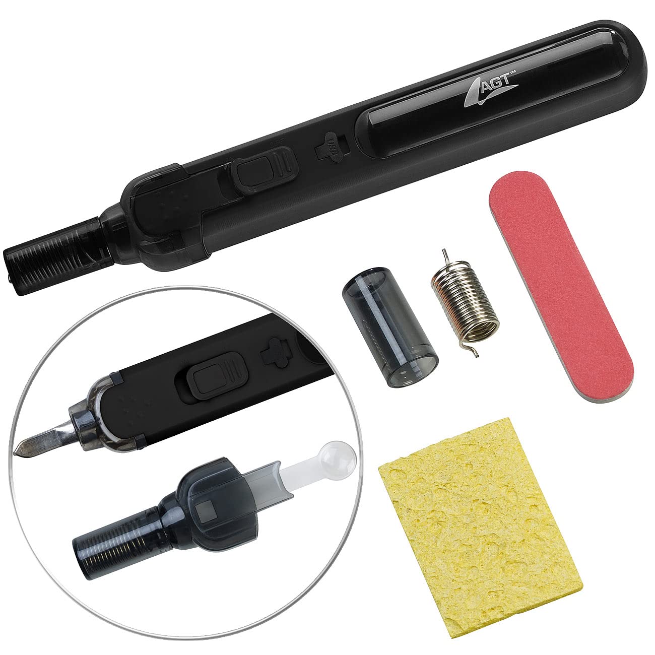 Fer à Souder Sans Fil AGT 8W - Kit Complet Avec Piles Et Soudure Pour Électronique
