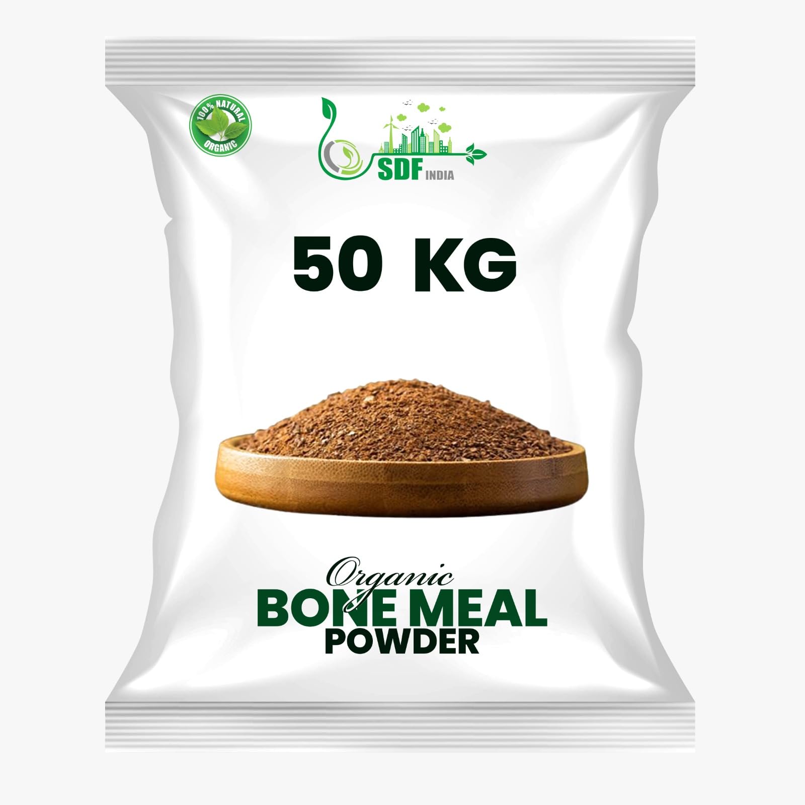 SDFindia Organic Bone Meal for Plants Home Gardening | Steamed Bone Meal Natural Plant Fertilizer (50KG) (B0CMGW6YH9) Amazon Price History, Amazon Price Tracker