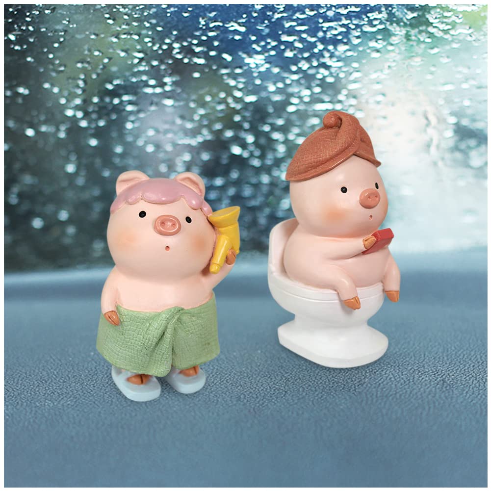 Amazon.co.jp: YUYAKESHI 豚 置物 可愛い おもちゃ プレゼント 癒し系