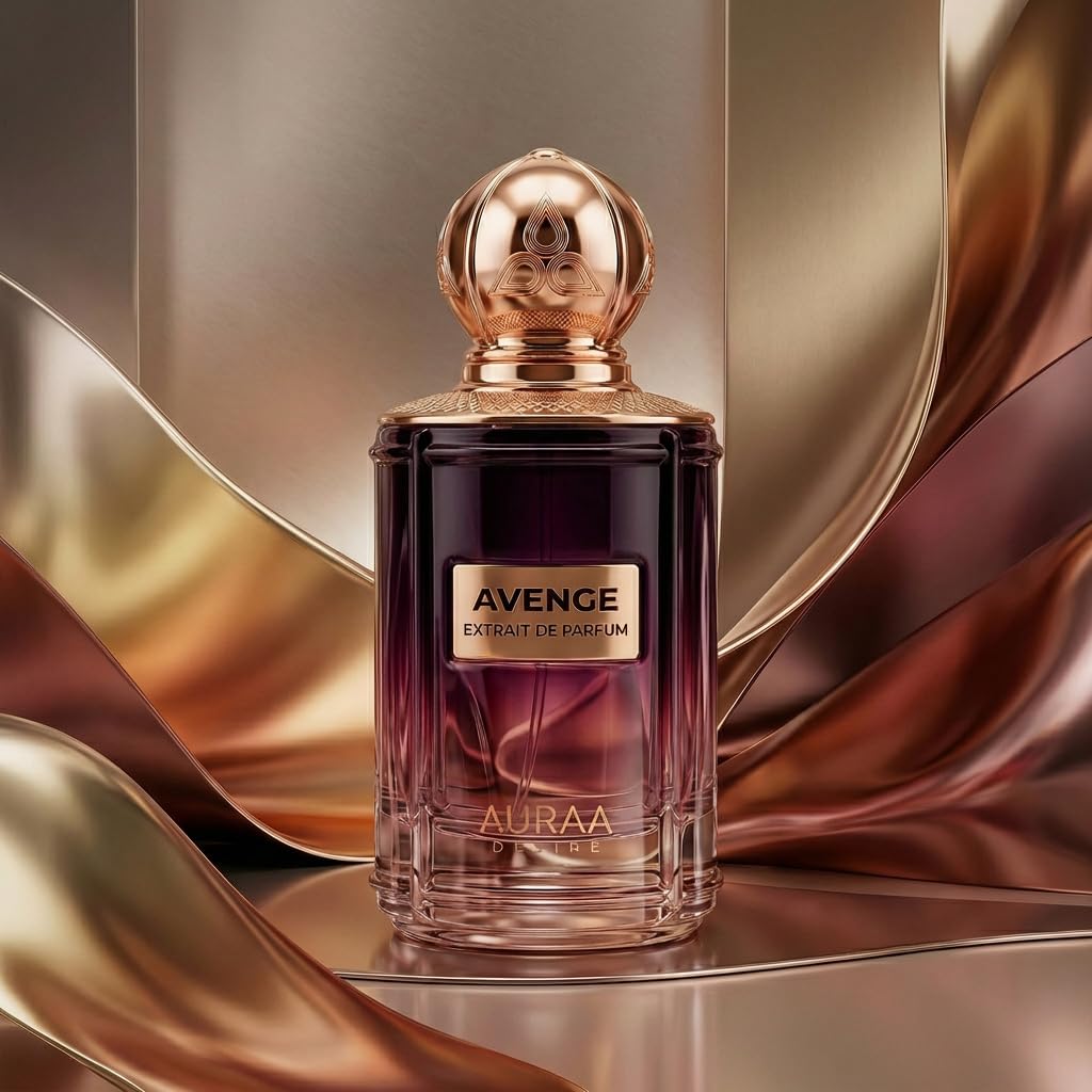 Auraa Desire Avenge Extrait De Perfume 100ml di - Profumo Floreale Fruttato - Profumo Extrait per Uomo e Donna