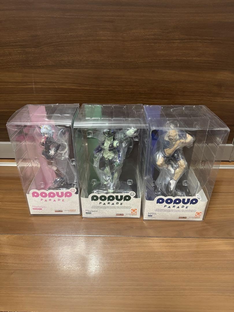 POP UP PARADE メルエム 　フィギュアメルエム、ピトー、ネテロ POP UP PARADE メルエム
