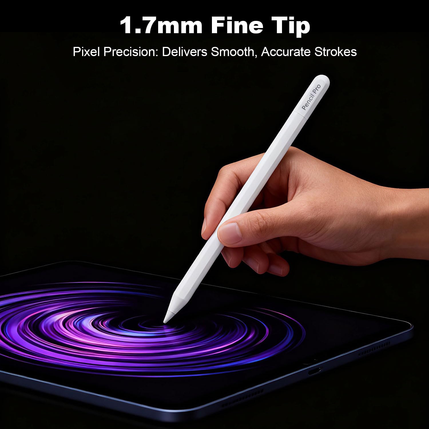 Amazon | 磁気ワイヤレス充電デバイス付きiPad用スタイラスペン。互換