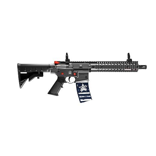 Crosman CFAR1FP Full Auto R1 Fallen Patriot Collectors Edition CO2-Powered BB Air Rifle