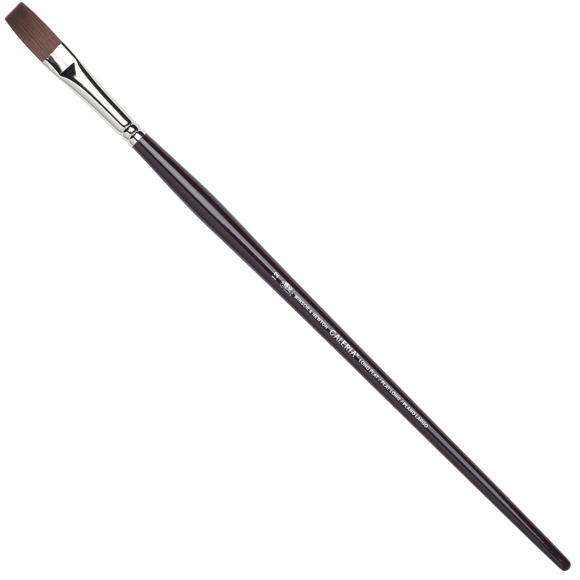 Pinceau plat Galeria Winsor & Newton 13 matériel peinture acrylique brosse manche long