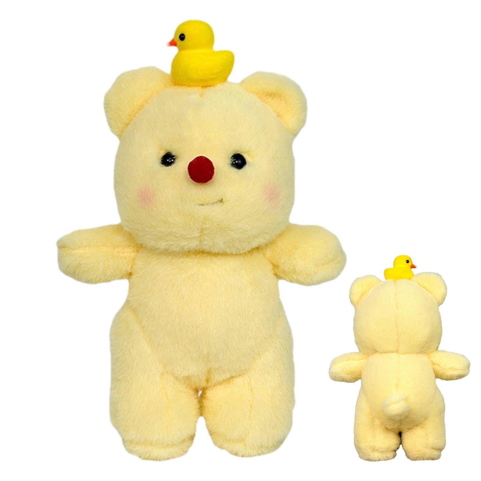 Amazon.co.jp: Kezvmhy 黄色いクマのぬいぐるみ,黄色いクマの