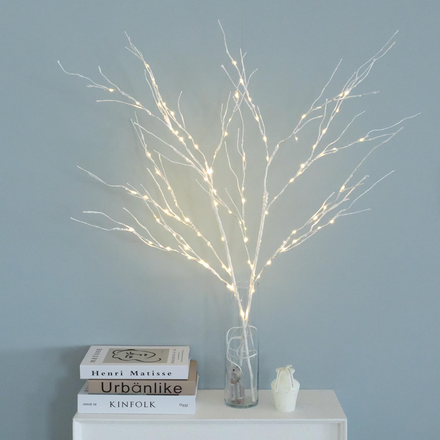 Amazon.co.jp: [np] Rocotto ブランチツリー 白樺 90cm 枝 乾電池