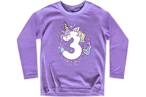 Enchanting Unicorn 3rd Birthday Shirt for Little Princesses