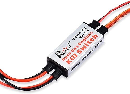 Miniatura 2 de Interruptor de apagado de motor DLE, interruptor opto RC compatible con enchufe Futaba DLA DLE DA Ignition Cut Off- Seguridad 100% tecnología de