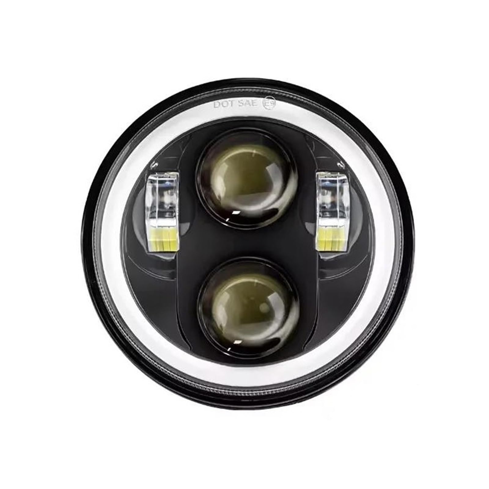 Luci Moto Faro/Alloggiamento LED Universale Da 5,75 Pollici Per Moto(Z)