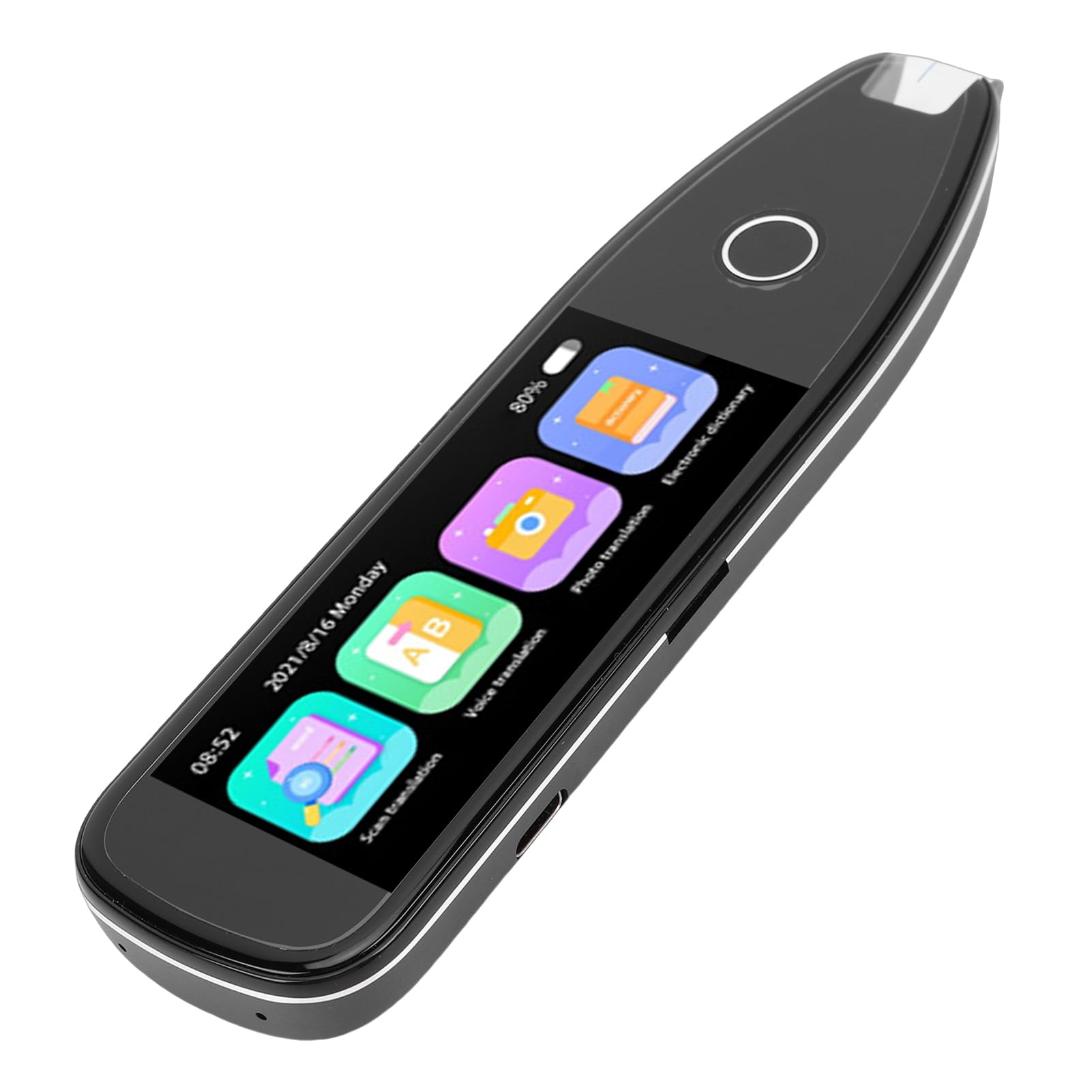 GOWENIC Penna per Traduttore Lettore di Scansione Digitale Wireless con Sintesi Vocale per Studenti e Studenti di Lingue ABS da 3,5 Pollici