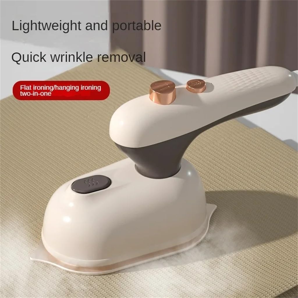Portable 2-in-1 Mini Iron, Handheld Steam, Suitable for Business and Home Dry and Wet Ironing
