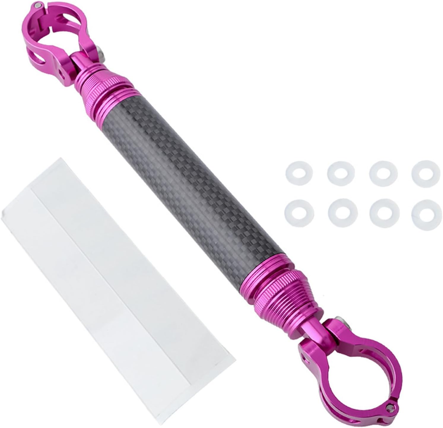 Multipurpose Handlebar Mount Holder for Bicycles Accommodating Light Phone and Accessories Handlebar Light Holder Bike Phone Mount