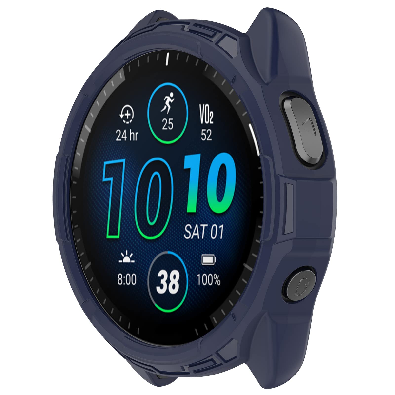 Amazon.co.jp: ［RuenTech］対応GARMIN Forerunner 965ケース 保護