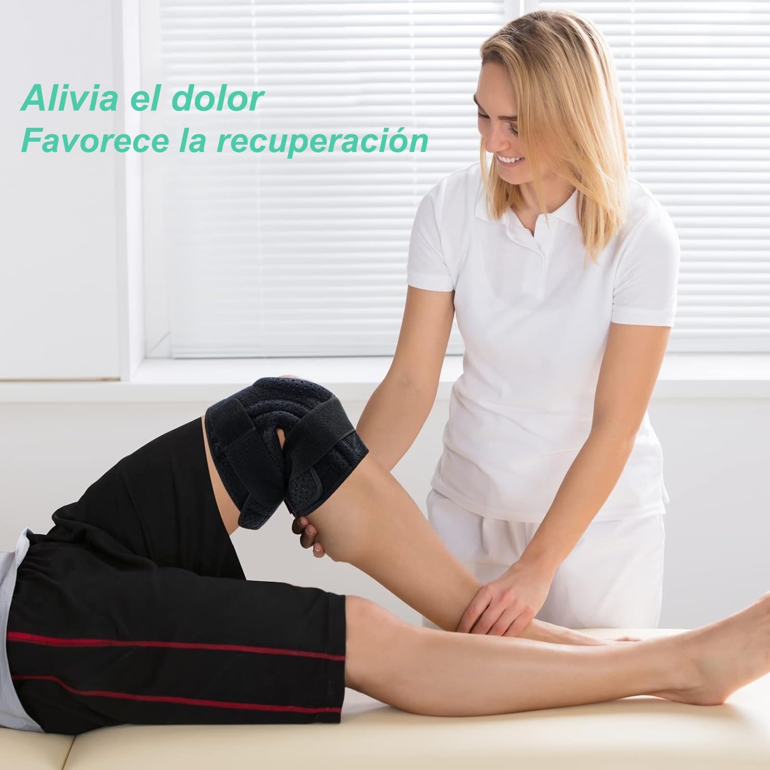 ABYON Rodilleras Menisco y Ligamento Ajustable para Mujeres y Hombres Artritis, Lesión de Ligamentos, Desgarro de Menisco, Tendinitis, Correr, Sentadillas, Deportes Dolor Articular (2XL/3XL)