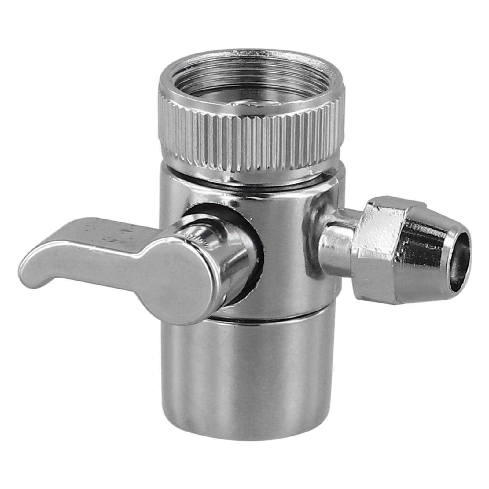 Owytmabq One Color Water Diverter Valve For Household Faucets Zinc Alloy Control Converter With Multiple Connection Options(A)