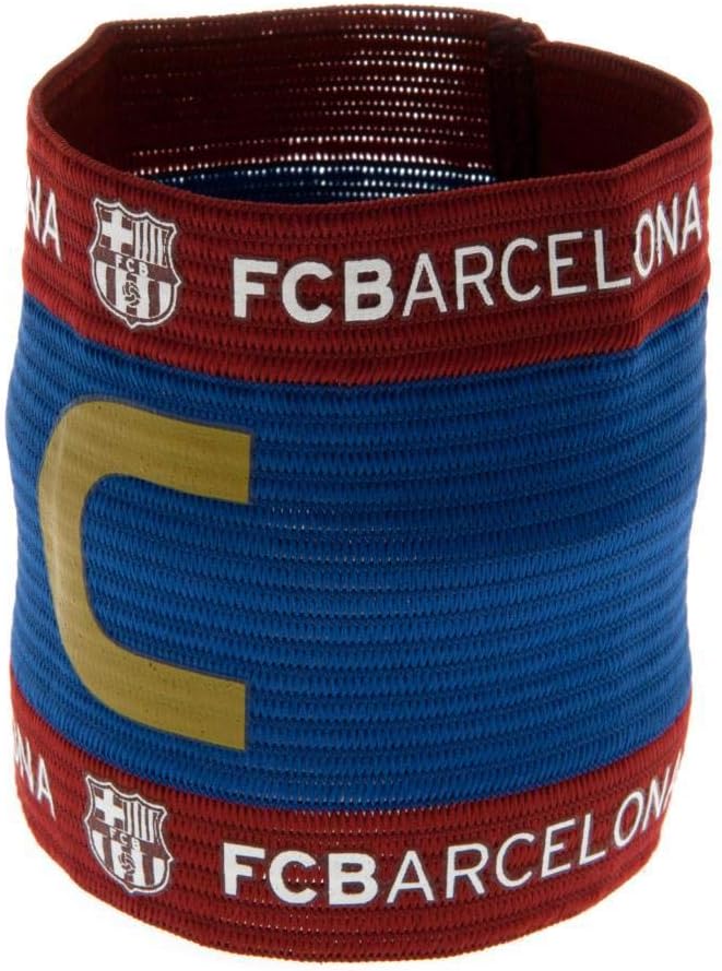 Amazon Com F C Barcelona Captains Arm Band Official Merchandise Clothing