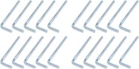 Vista 9 de 2.5mm Hex Key Wrench L Shaped Hexagon Head Repairing Tool 50pcs