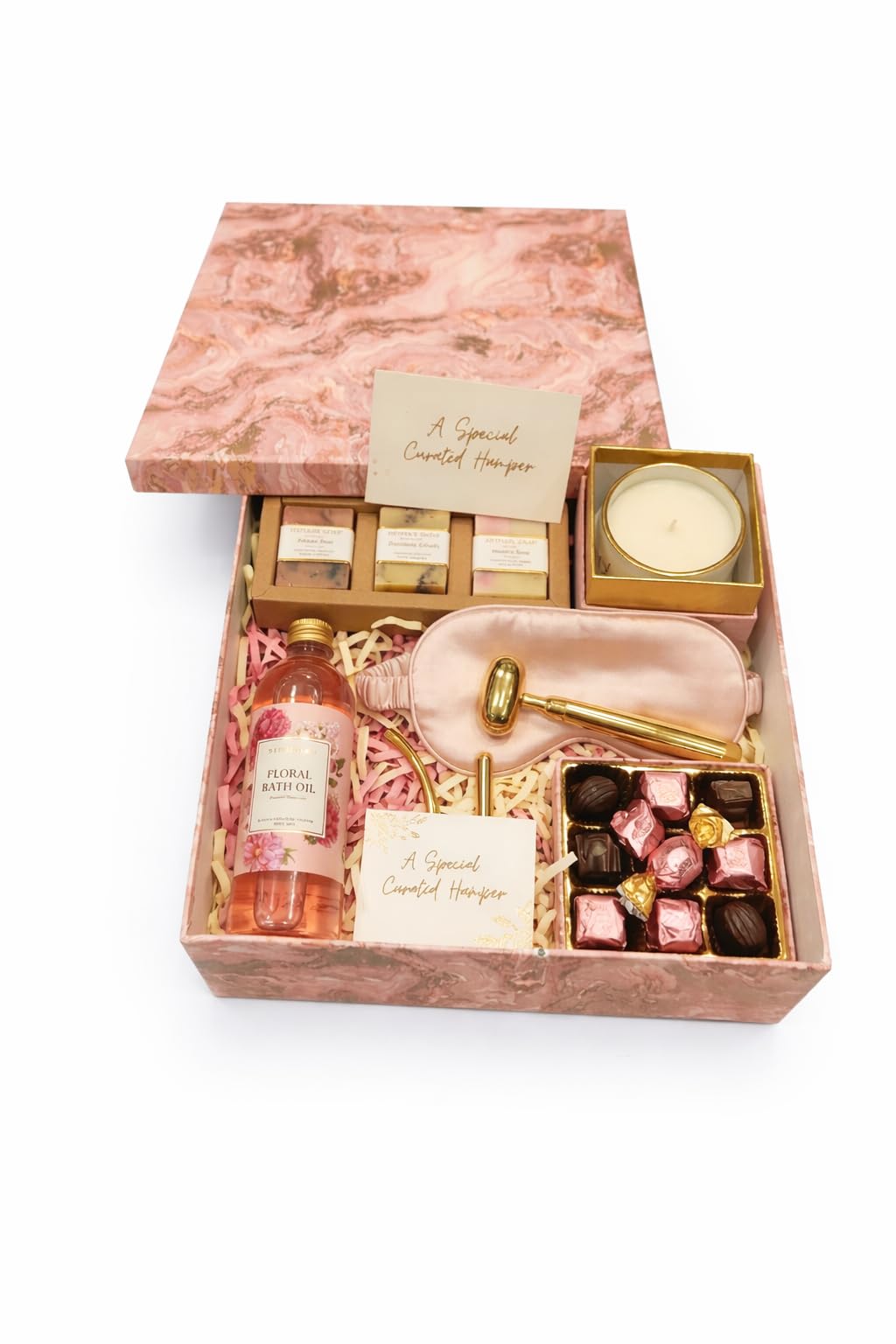 Marble Design Empty Gift Hamper Box | Lid Decorative Packaging Box for Wedding Birthday | Festive Return Gifts | Gift Box-image-35
