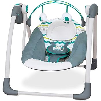 bunny baby automatic cradle swing