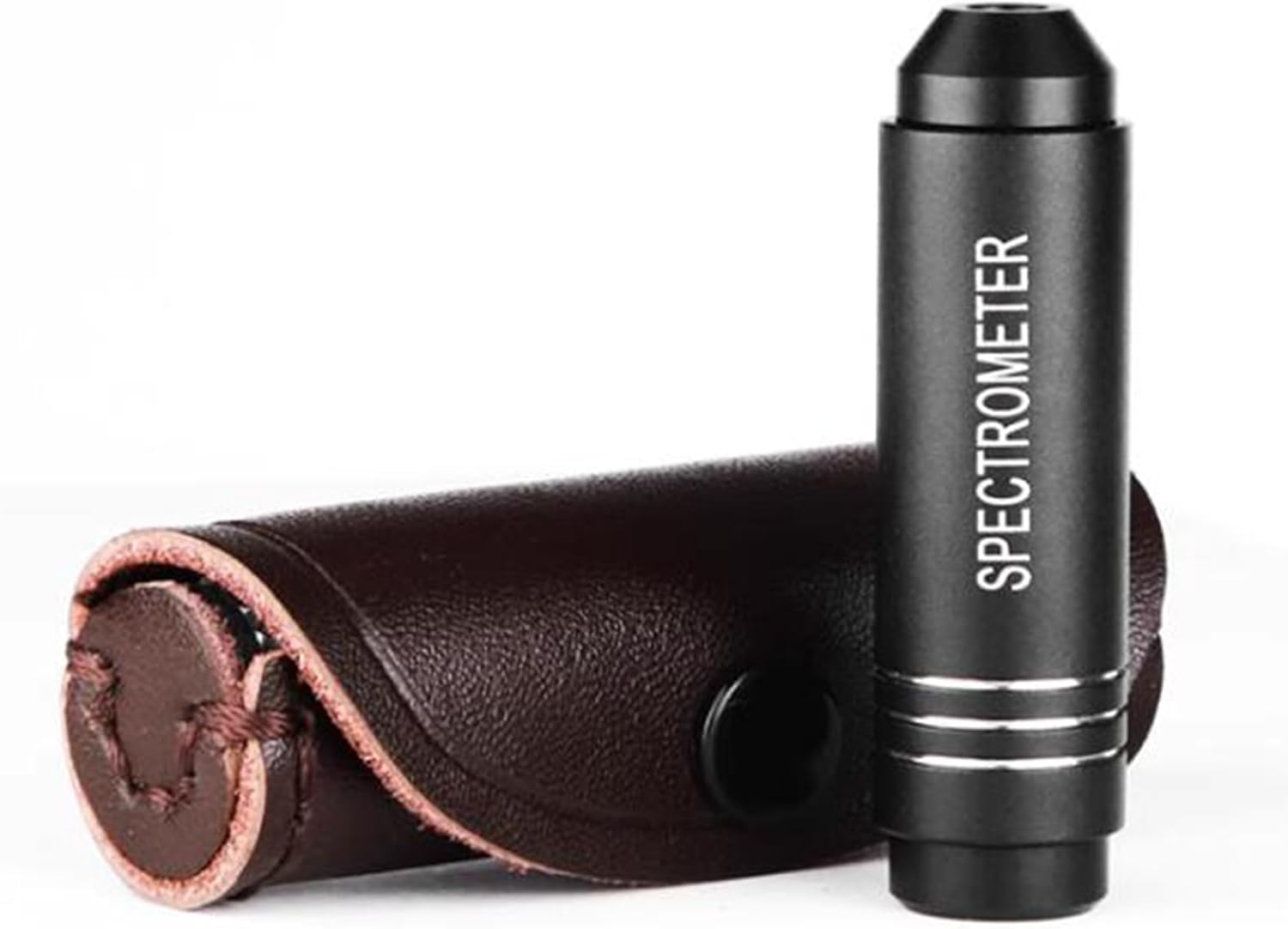 Handheld Spectroscope, Gemological Grating Diffraction Spectroscope, Eyepiece 5nm, Objective Lens 4nm, for Quick Gemstone Identification