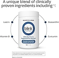 Vista 2 de BLINK NutriTears Suplemento + Boost Paquete de Gotas para los Ojos Sin Conservantes, Hidratante y Calmante para Ojos Ligeramente Secos