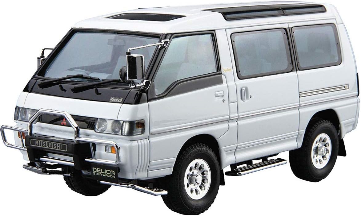 Aoshima Mitsubishi P35W Delica Star Wagon ’91 1:24 Scale Model Kit
