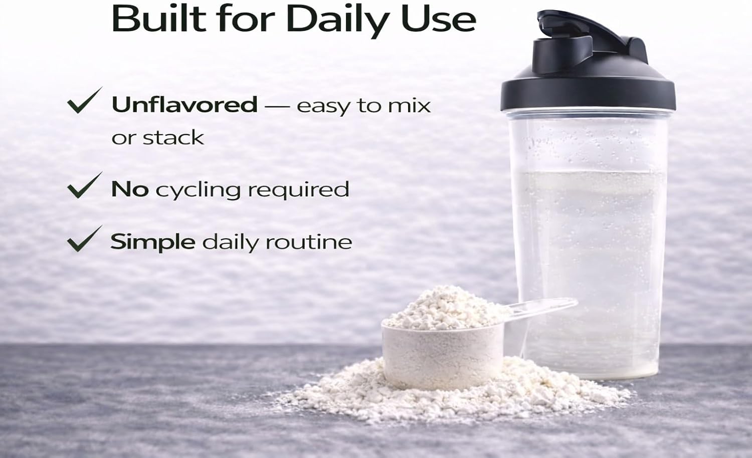 Creatine Monohydrate by Balterra – Muscle Strength & Recovery Supplement – Unflavored Powder, 5 g per Serving, 100 Servings (500 g)