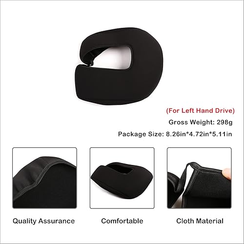 Miniatura 7 de Aunginsy Funda protectora para reposabrazos de consola central compatible con Toyota Tundra 2014-2021, almohadilla para reposabrazos de automóvil,