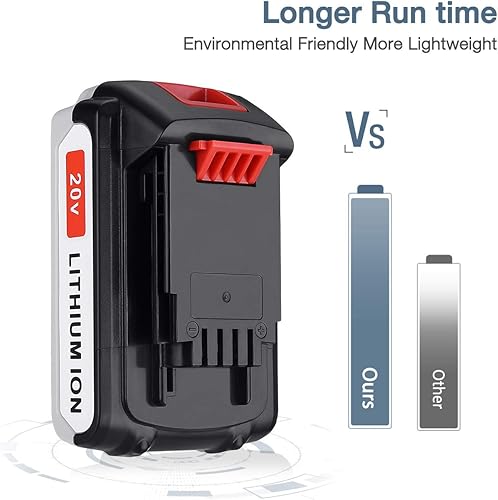 Miniatura 3 de Batería de repuesto de 3600 mAh 20 V para batería Black and Decker de 20 V, compatible con LBXR20 LB2X4020-OPE LBX20 LST220 LB20 LBX4020